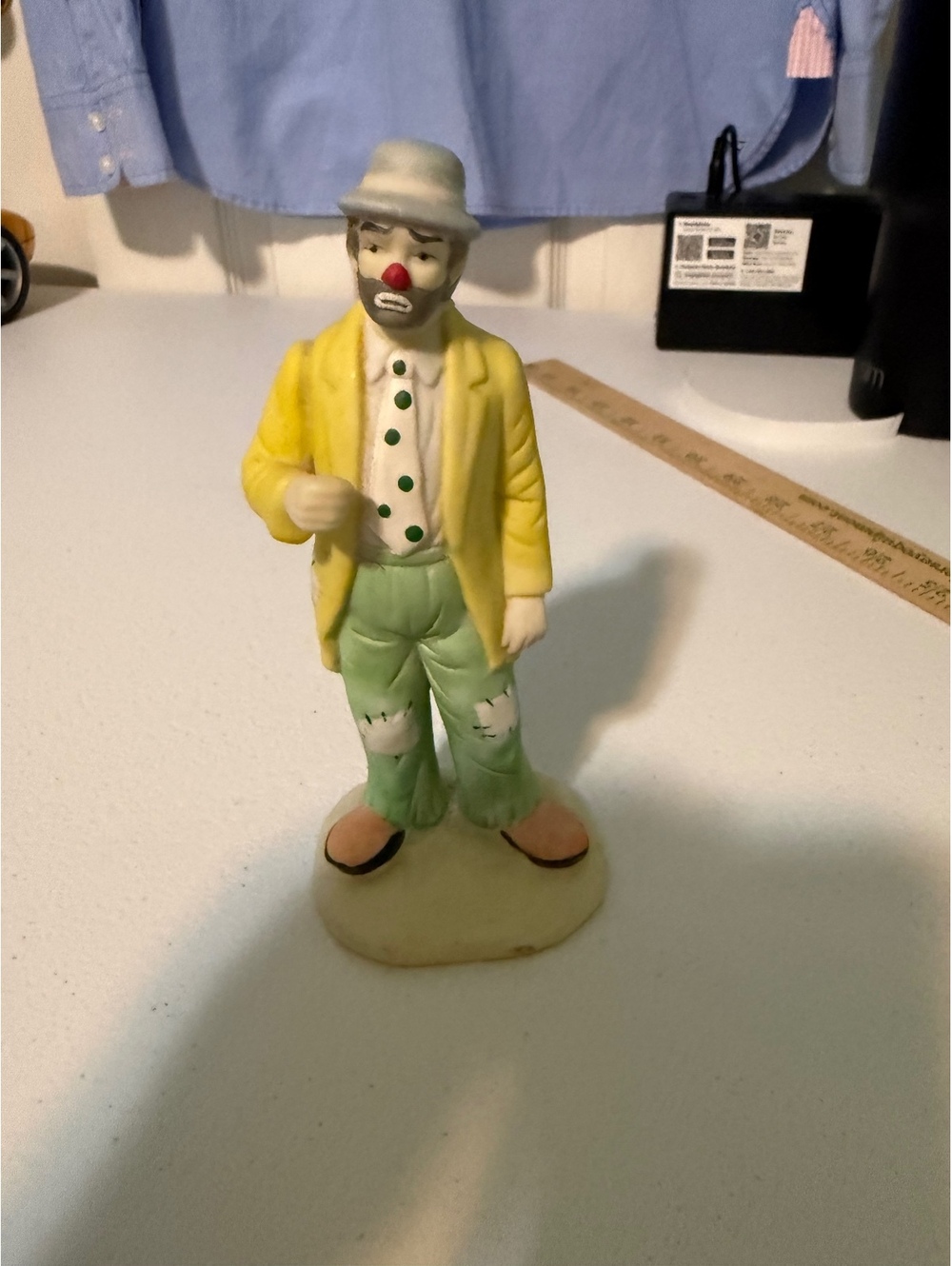 The Emmett Kelly Jr. Collection Clown Figurine by Flambro